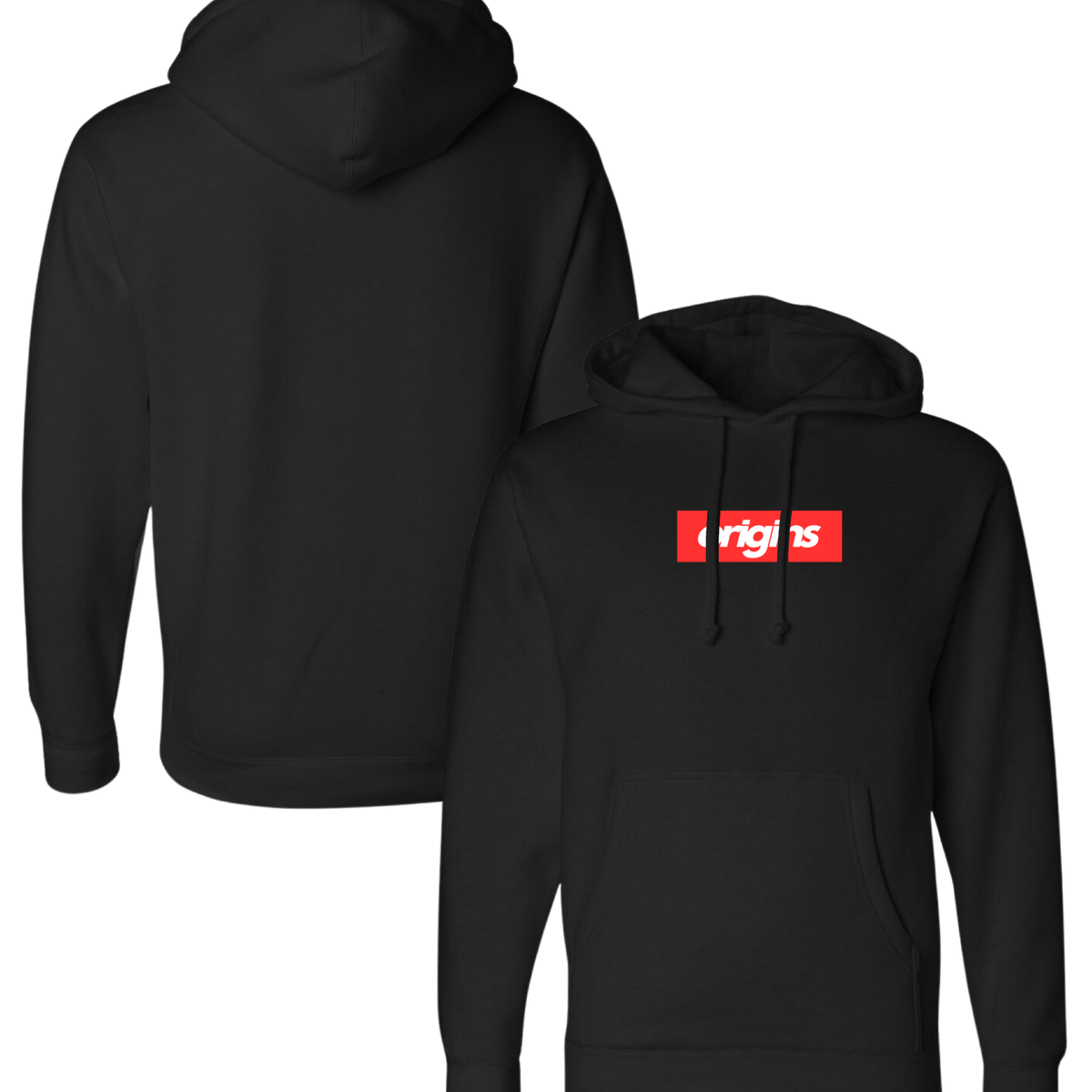 Origins Red Box Hoodie