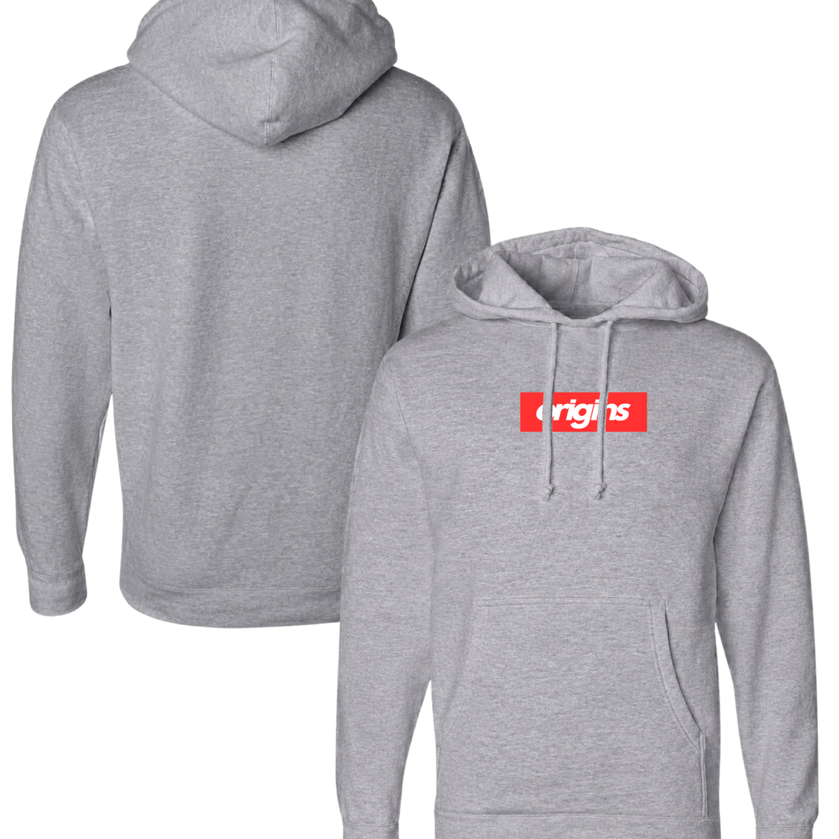 Origins Red Box Hoodie