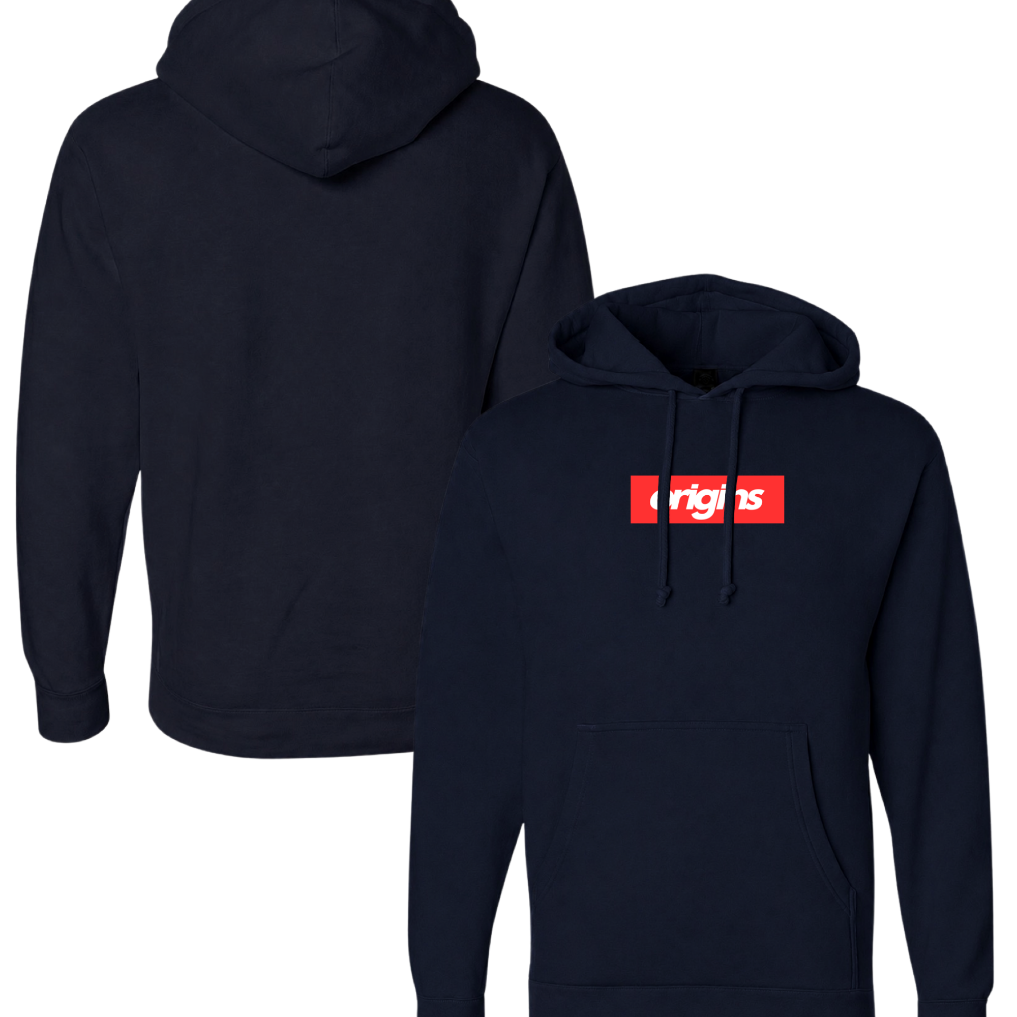 Origins Red Box Hoodie