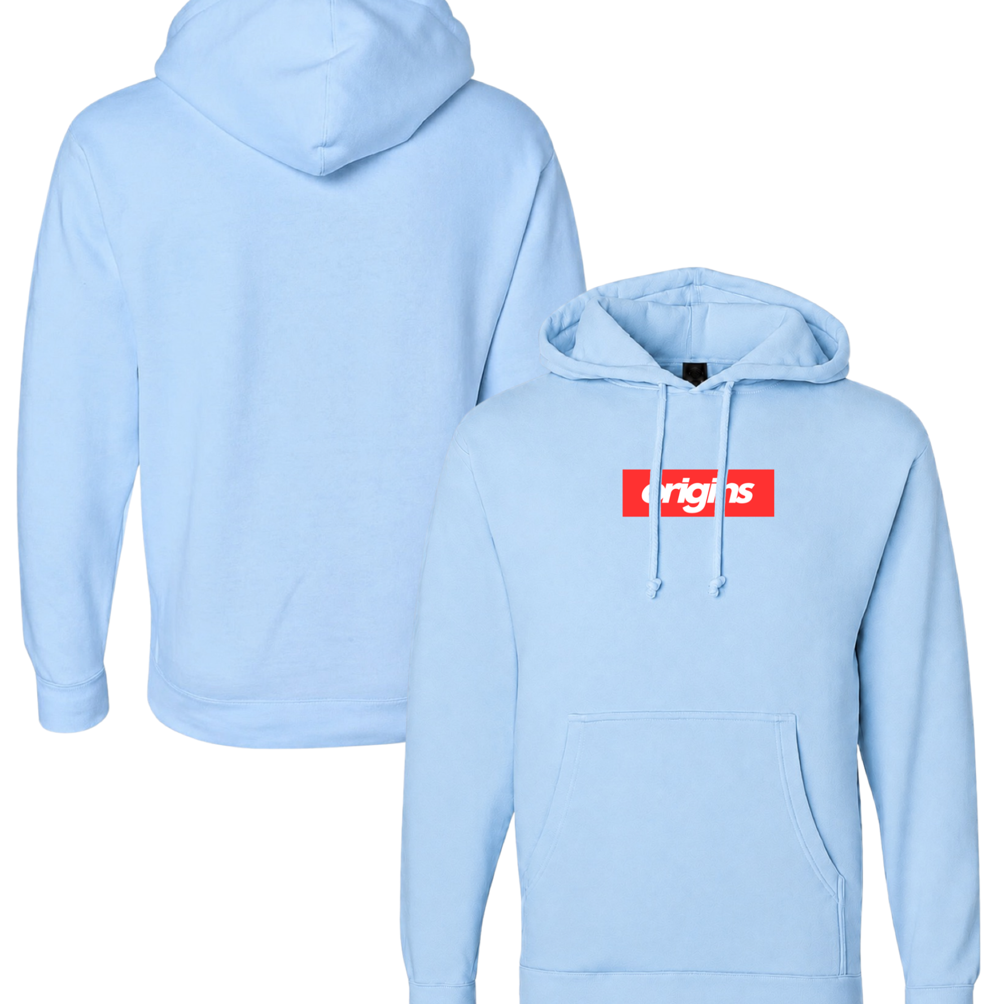 Origins Red Box Hoodie