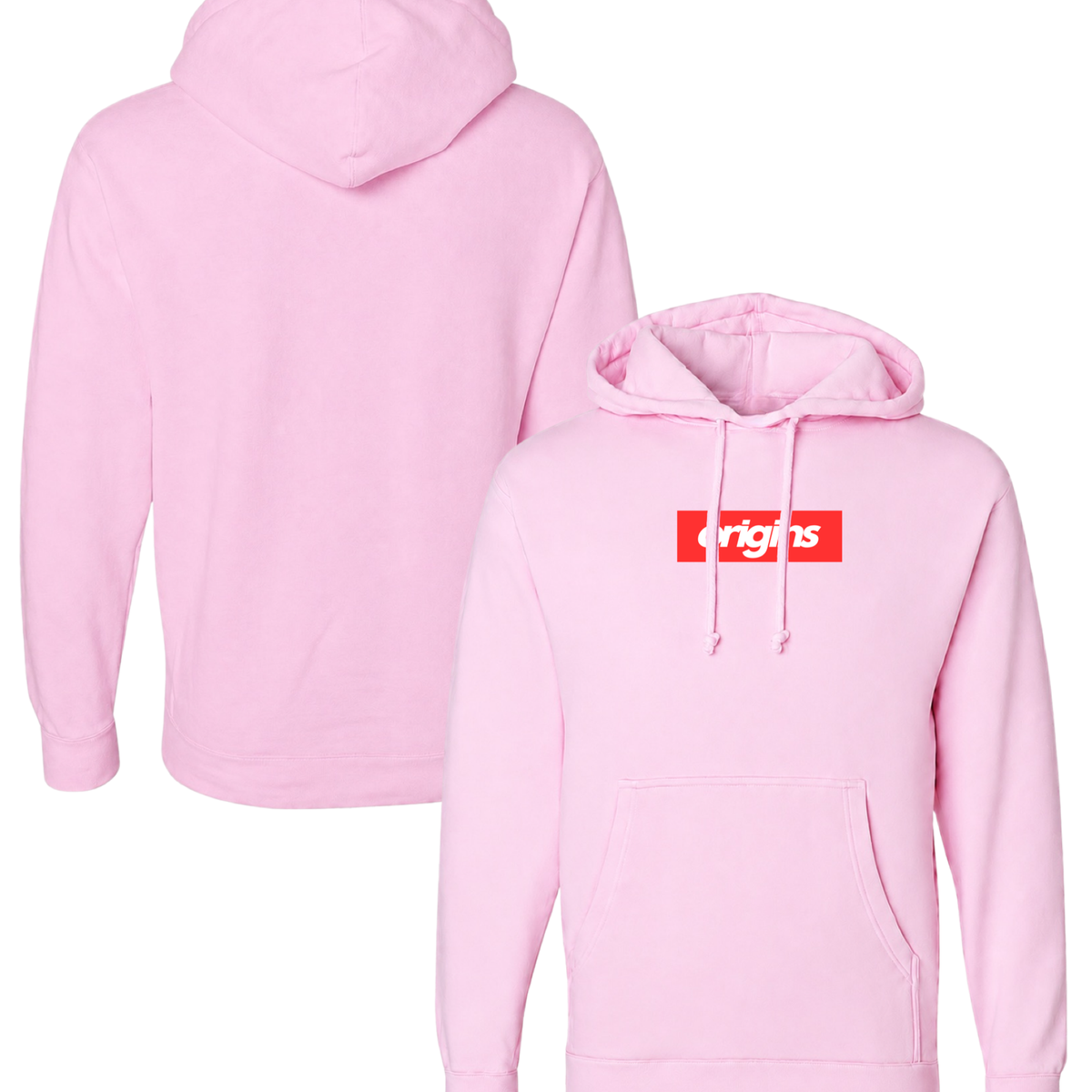 Origins Red Box Hoodie