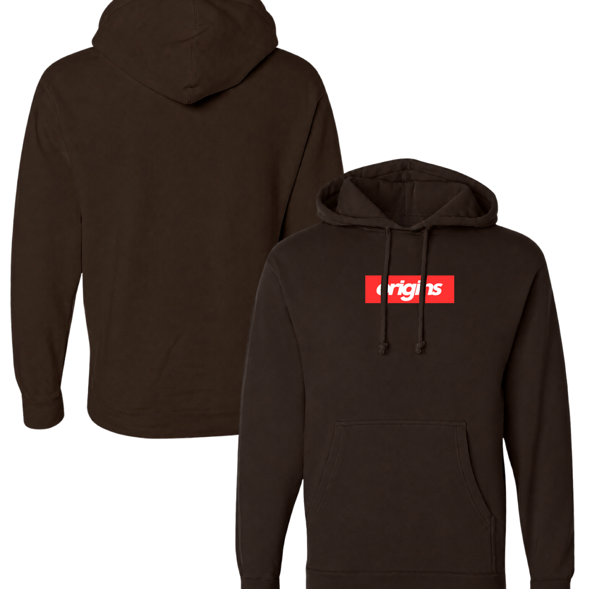 Origins Red Box Hoodie