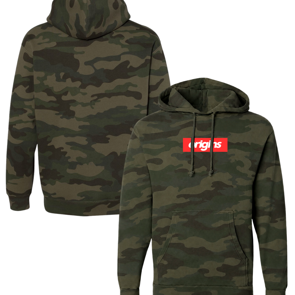 Origins Red Box Hoodie