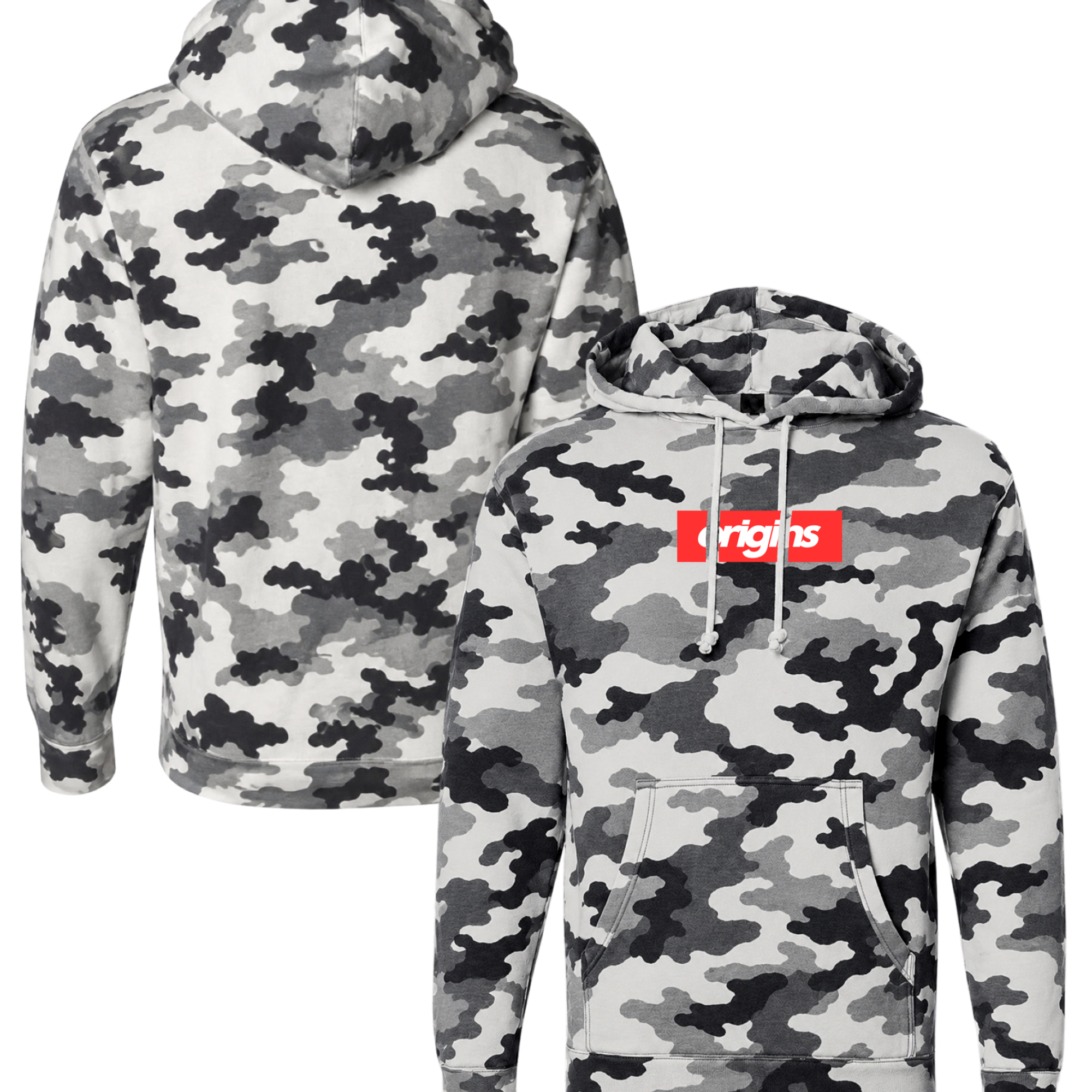 Origins Red Box Hoodie