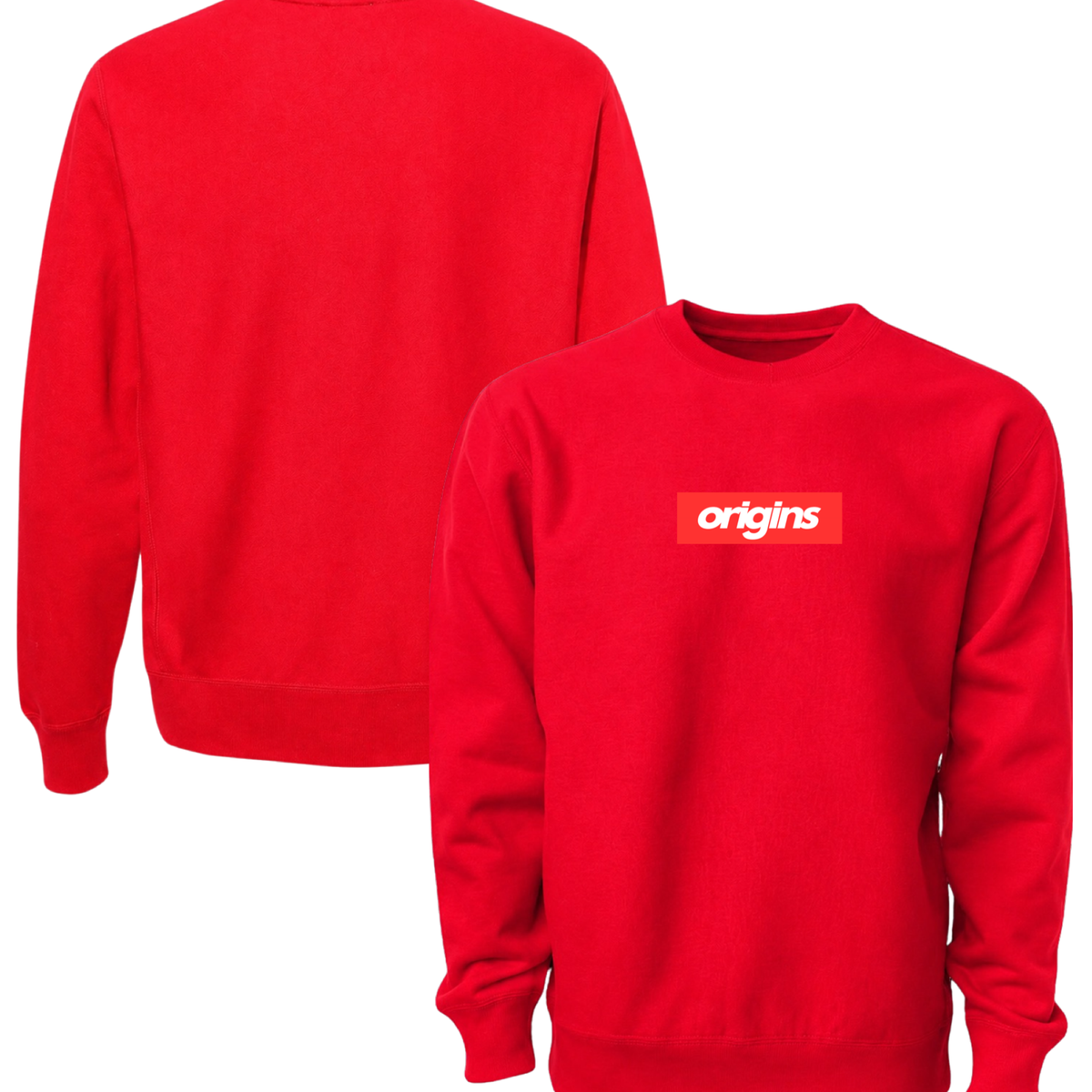 Origins Box Crewneck