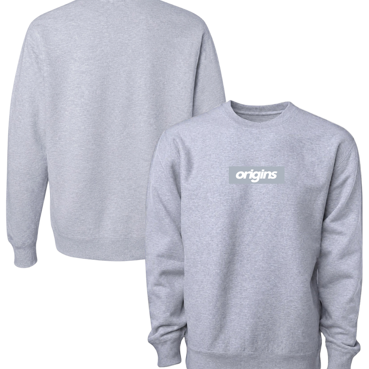 Origins Box Crewneck