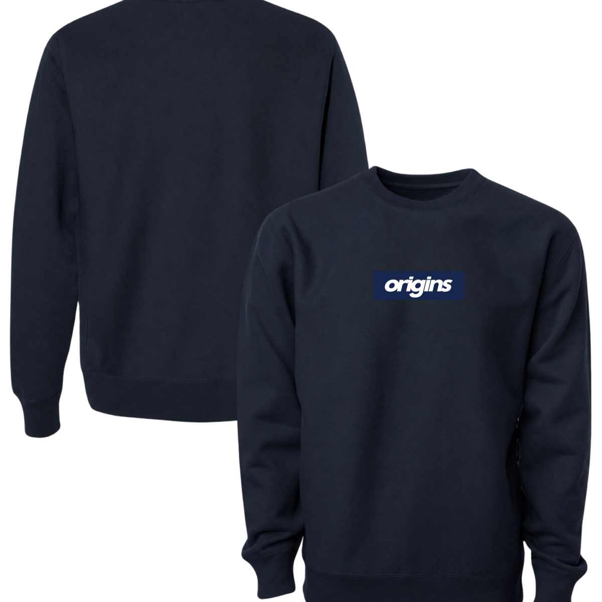 Origins Box Crewneck