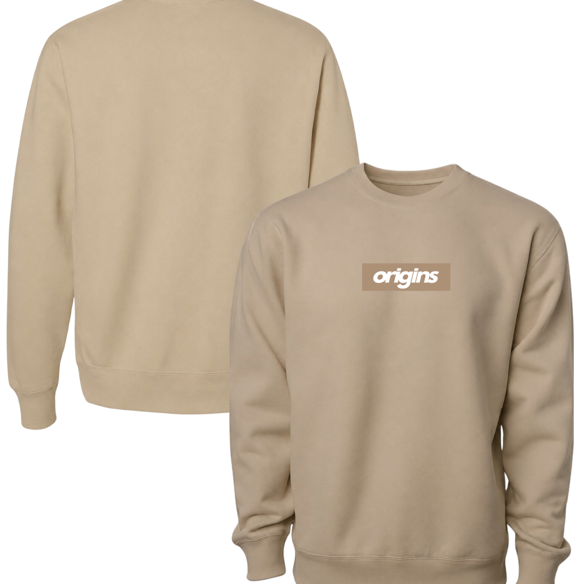 Origins Box Crewneck