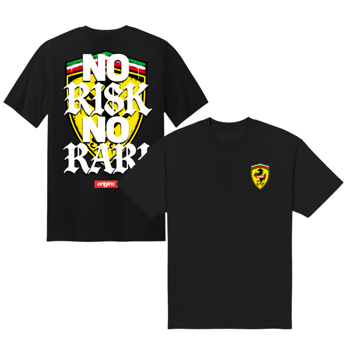 Origins No Risk No Rari Tee