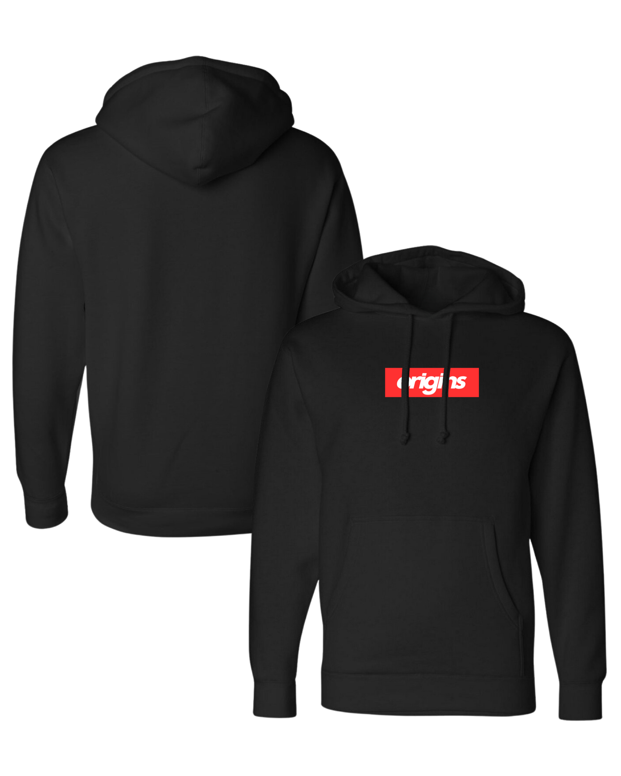 Origins Red Box Hoodie