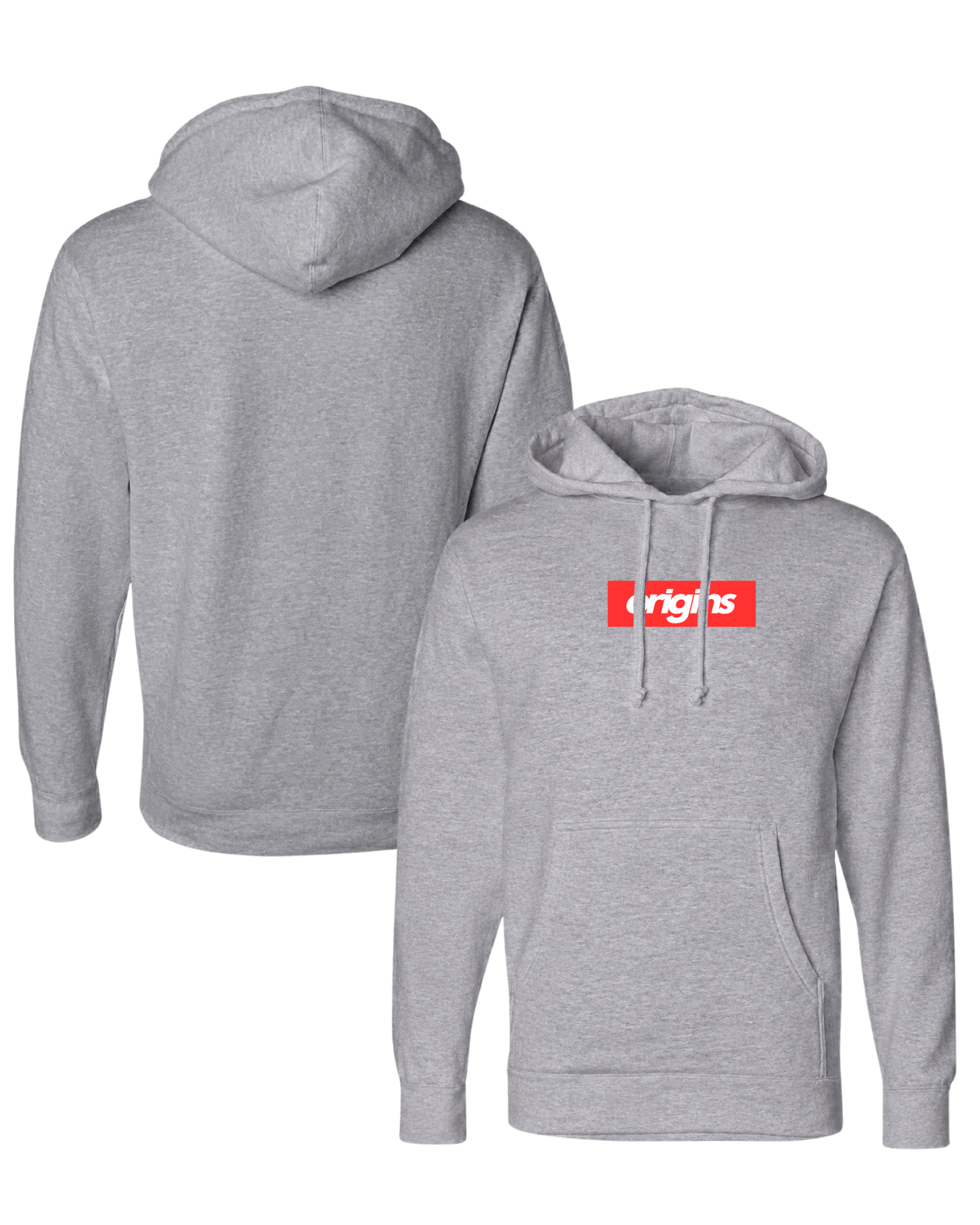Origins Red Box Hoodie