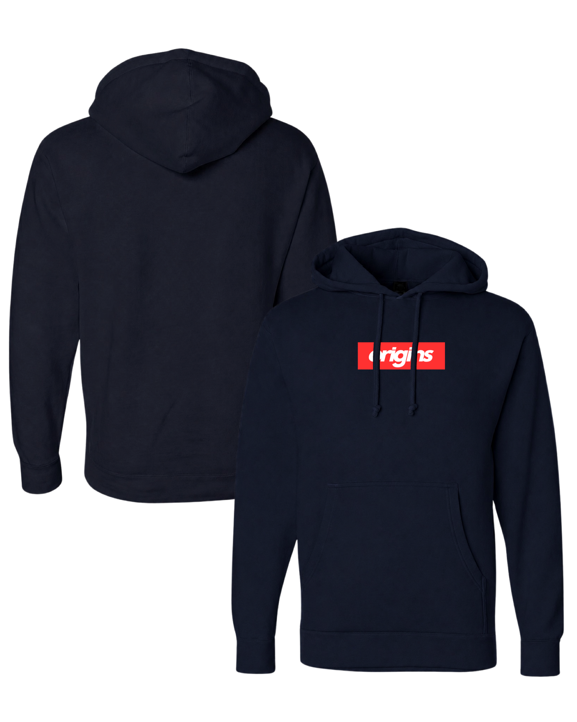 Origins Red Box Hoodie