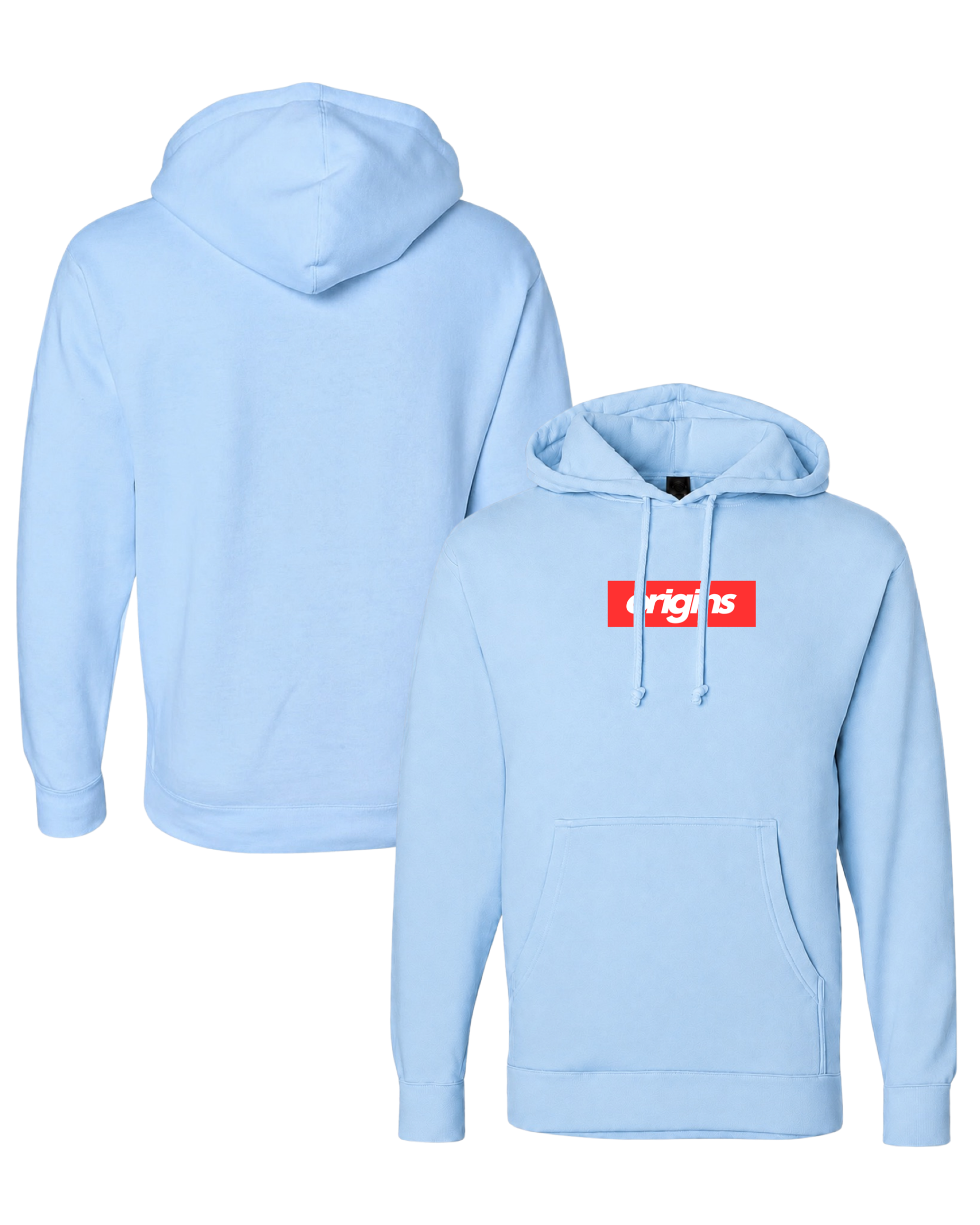 Origins Red Box Hoodie