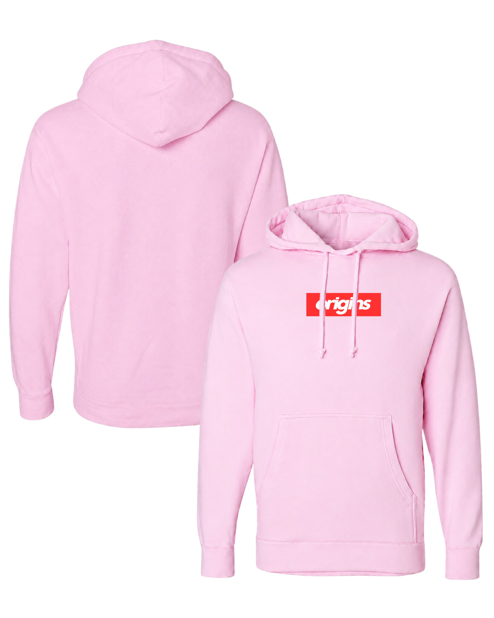 Origins Red Box Hoodie