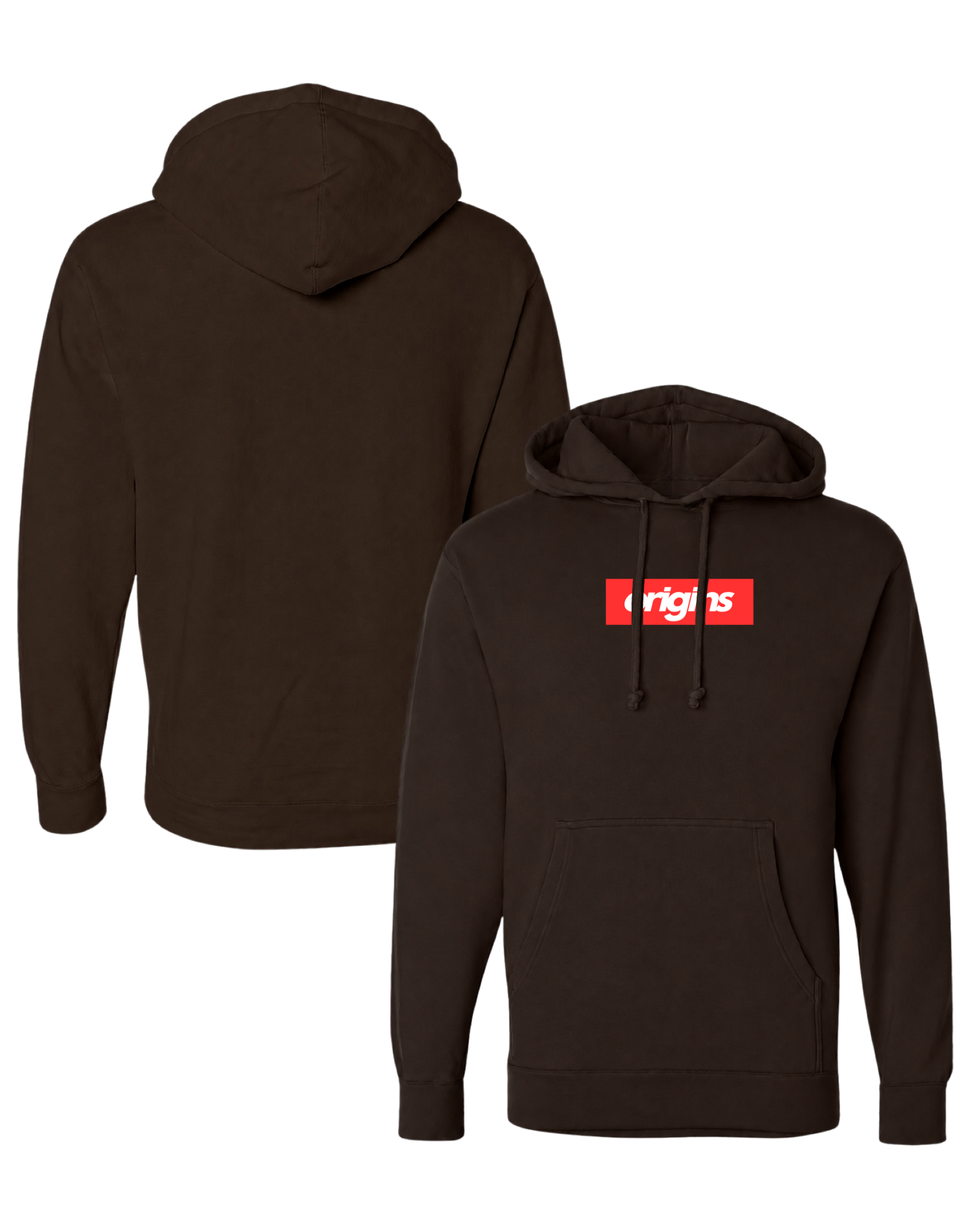 Origins Red Box Hoodie