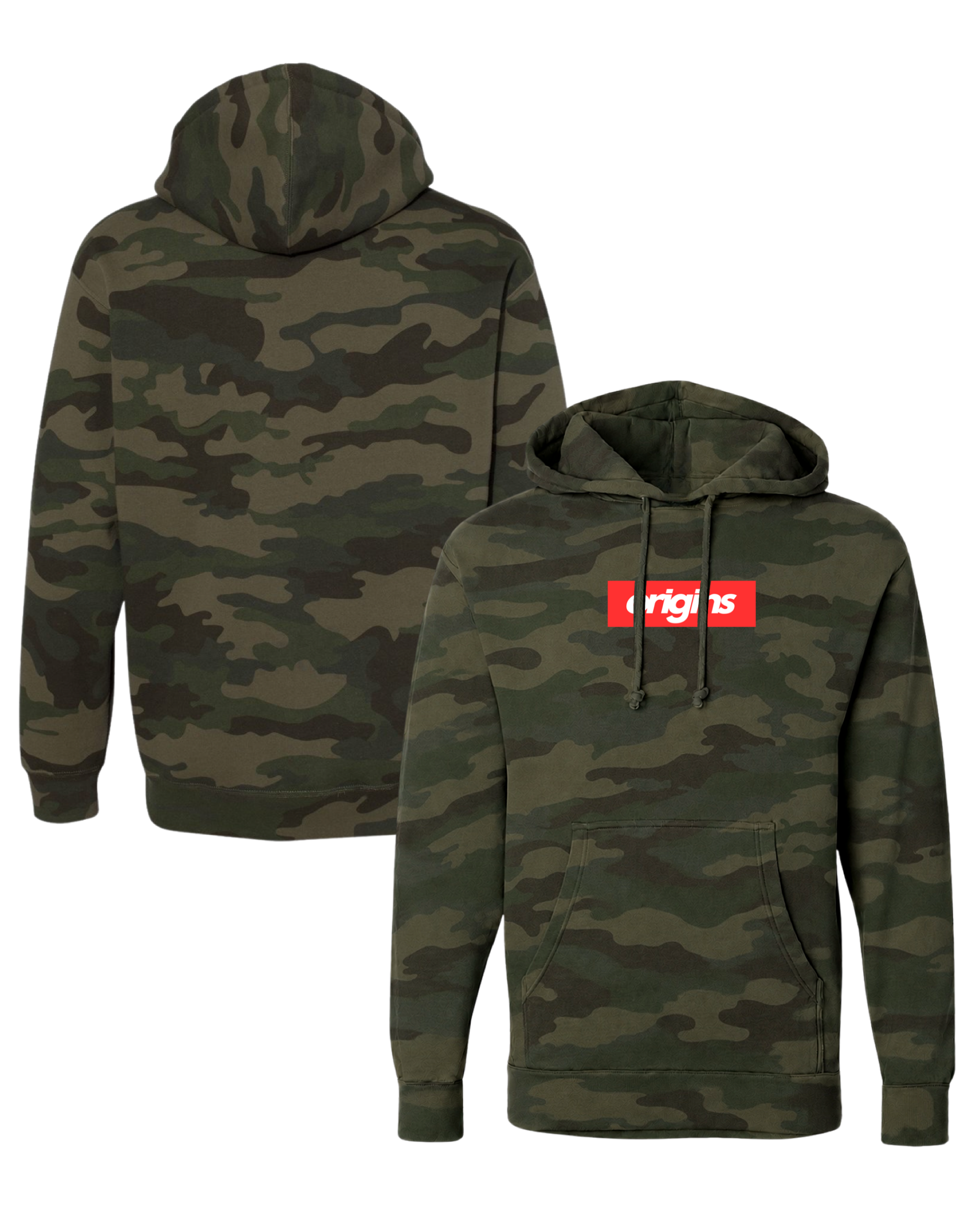 Origins Red Box Hoodie