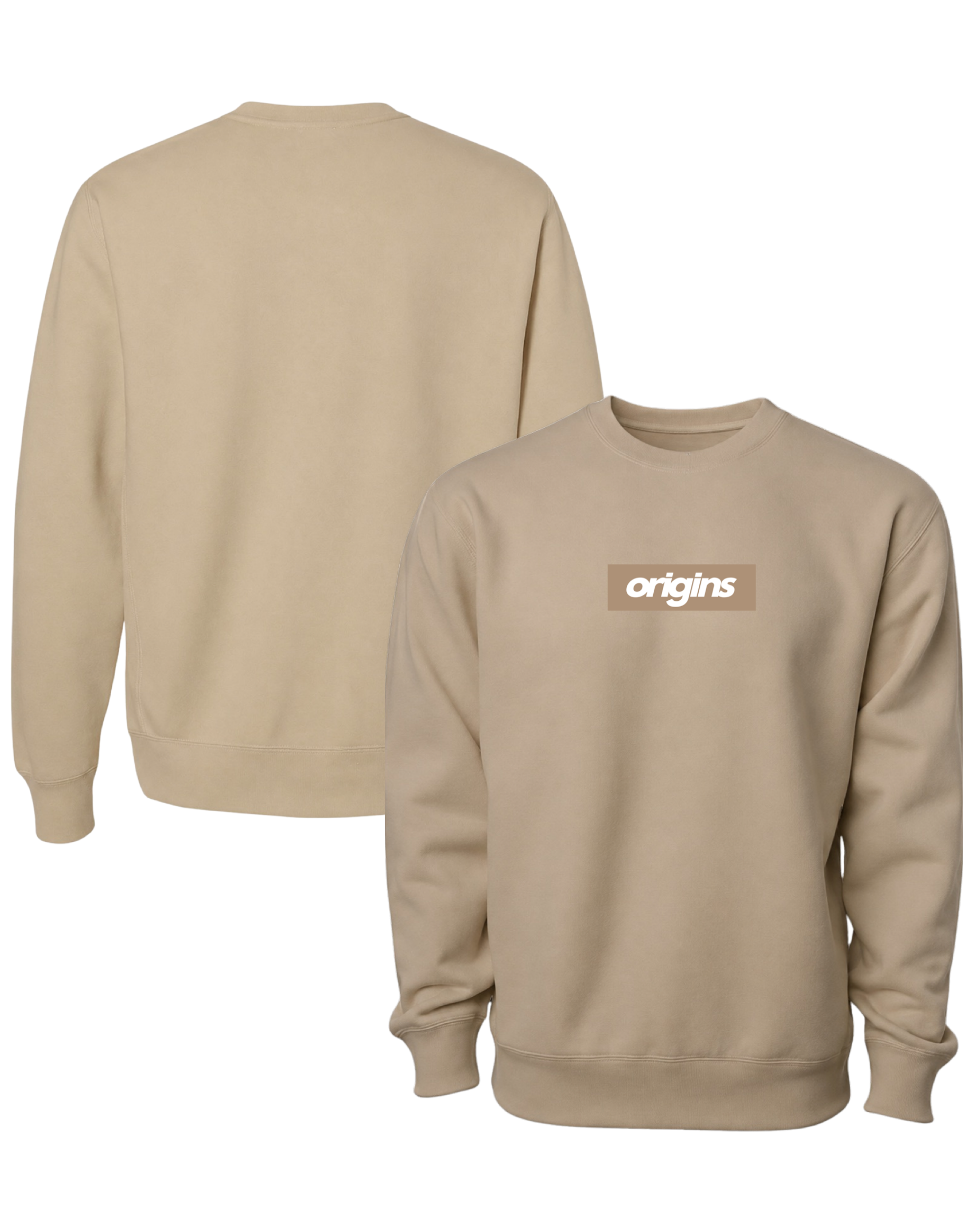 Origins Box Crewneck