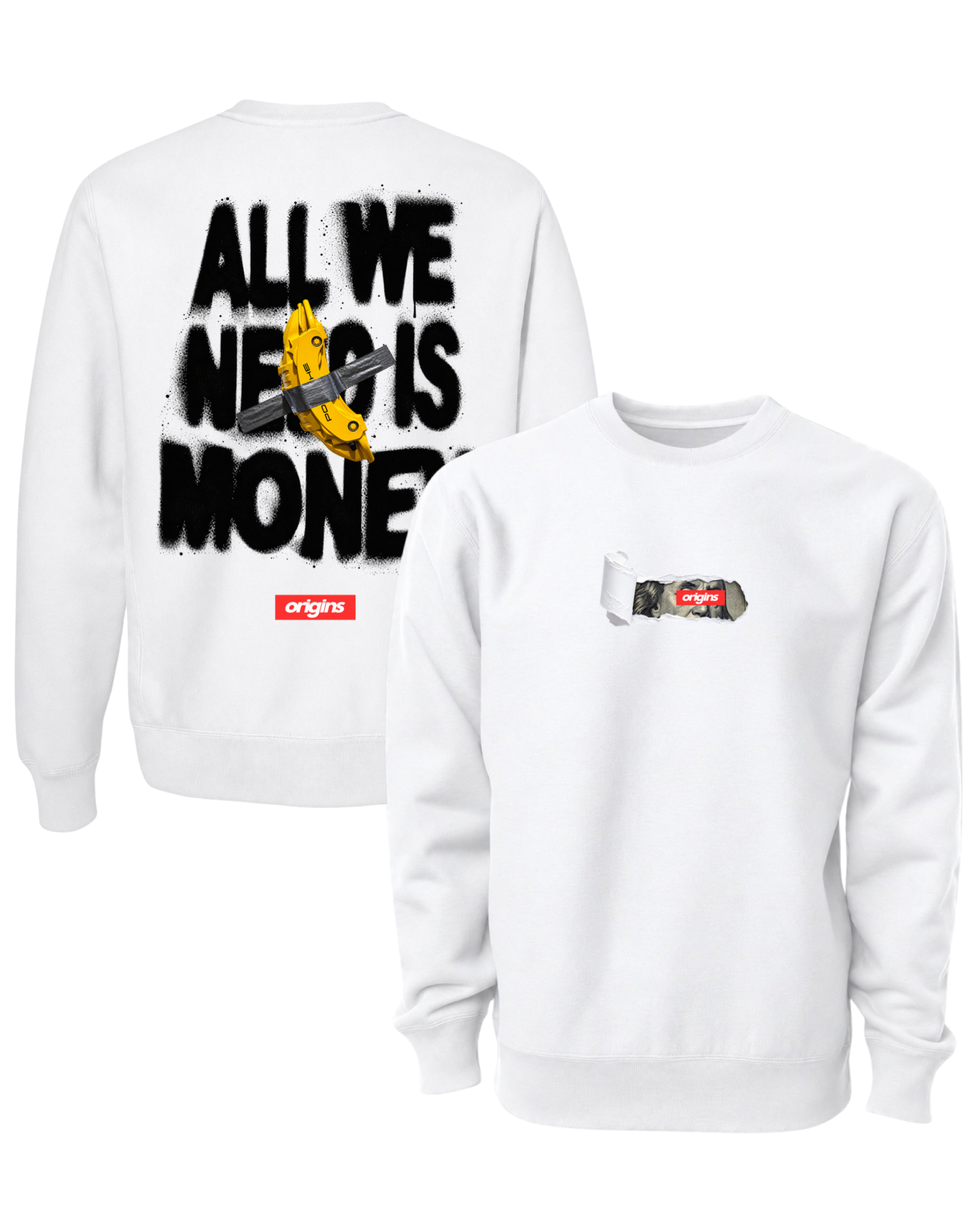 Origins Money Crewneck