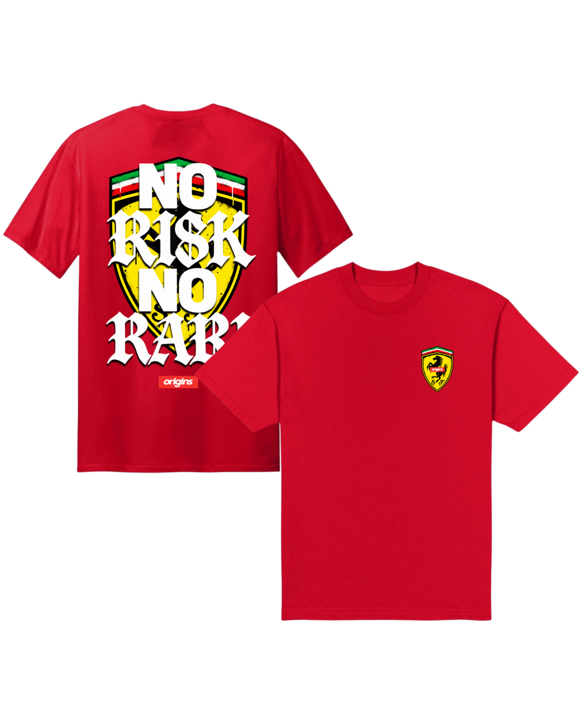 Origins No Risk No Rari Tee
