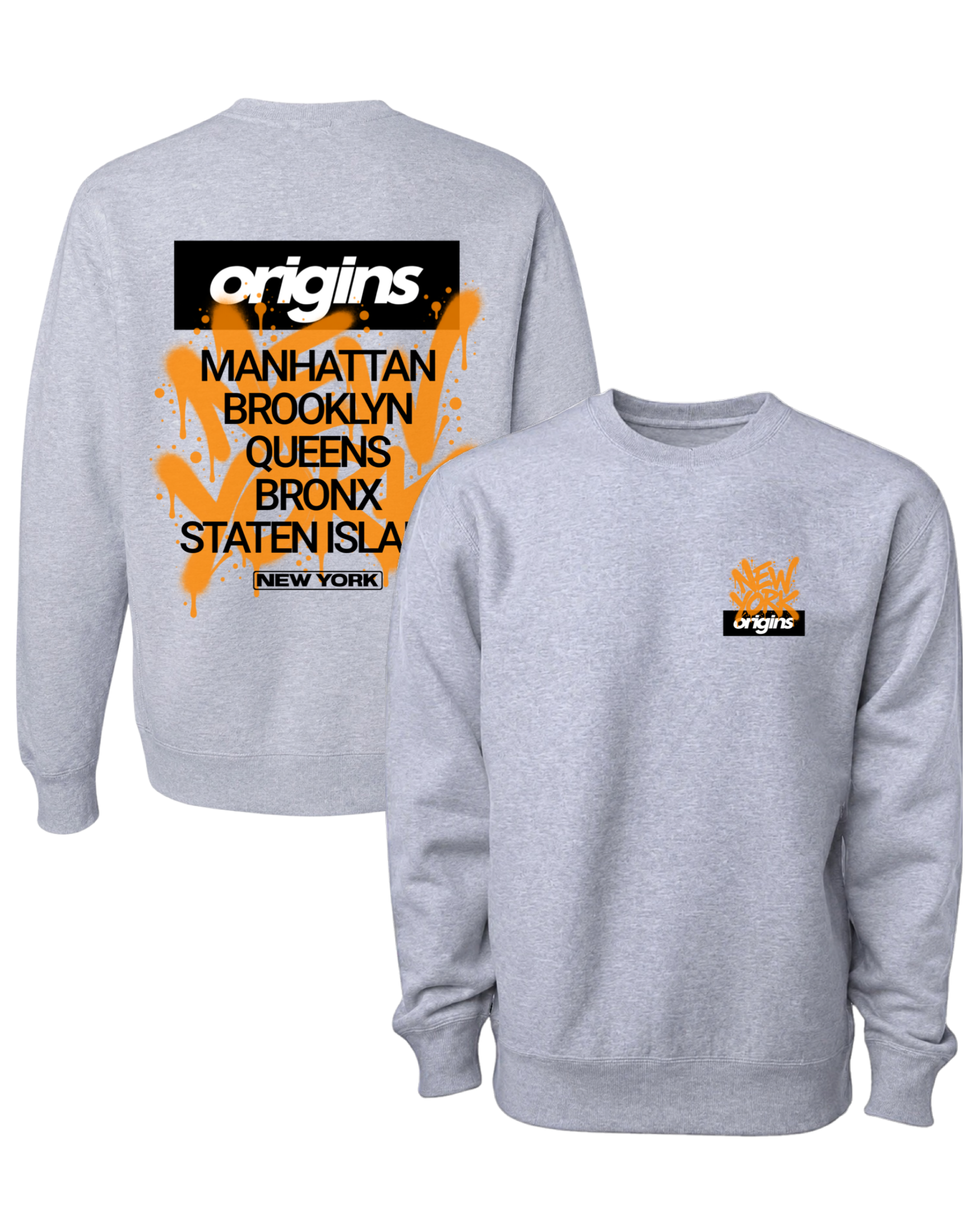 Origins 5 Boro Crewneck