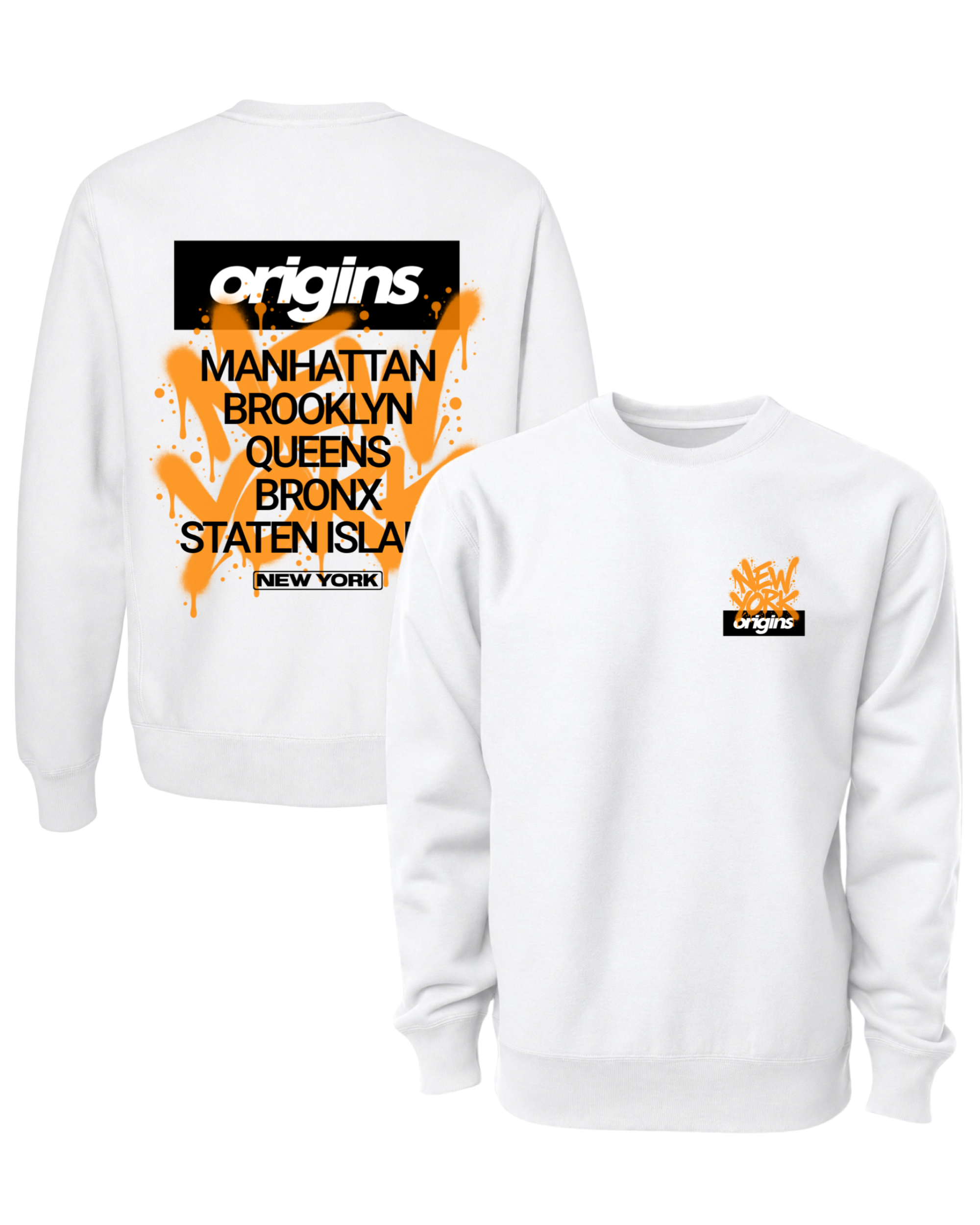 Origins 5 Boro Crewneck