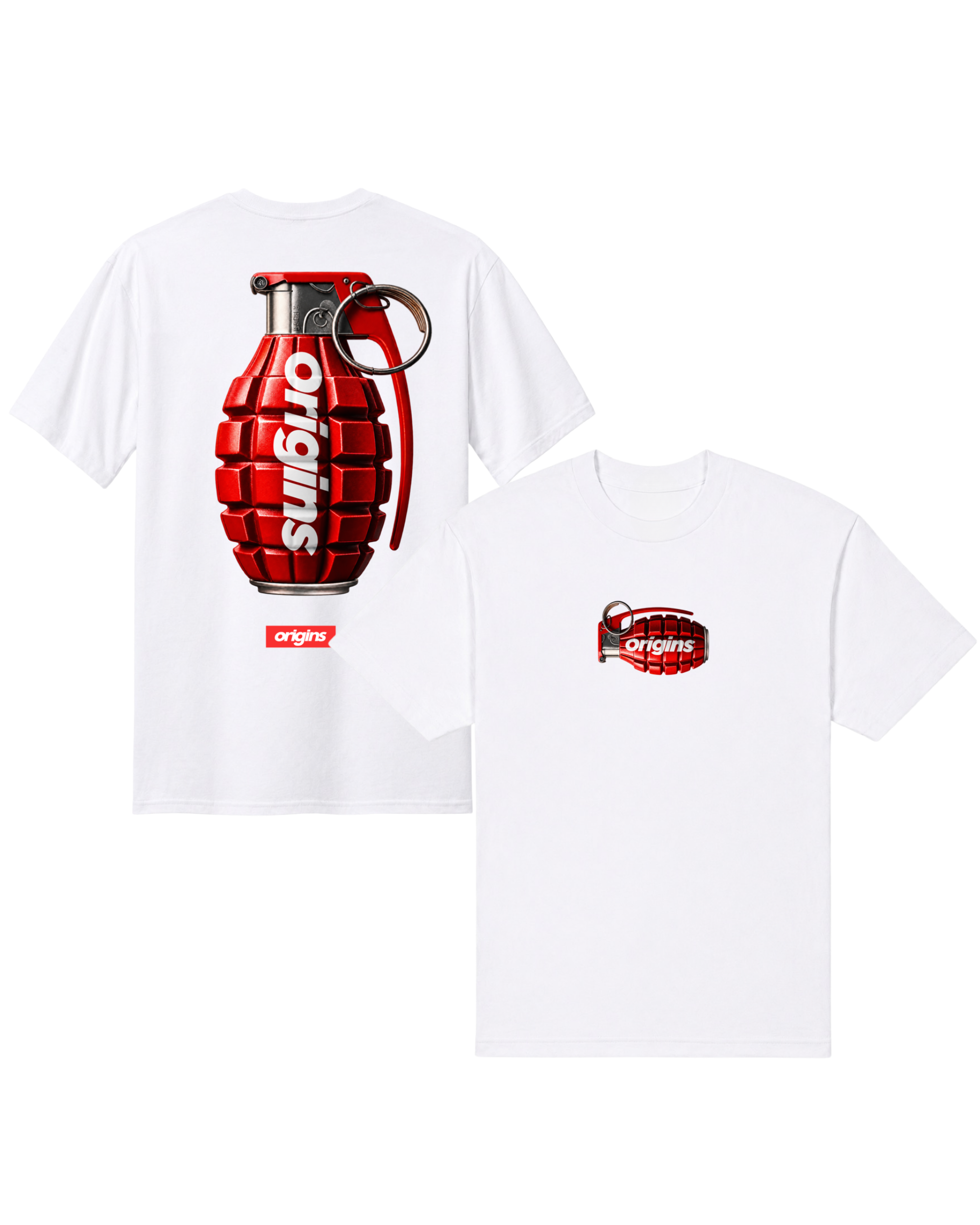 Origins Vertical Grenade Tee